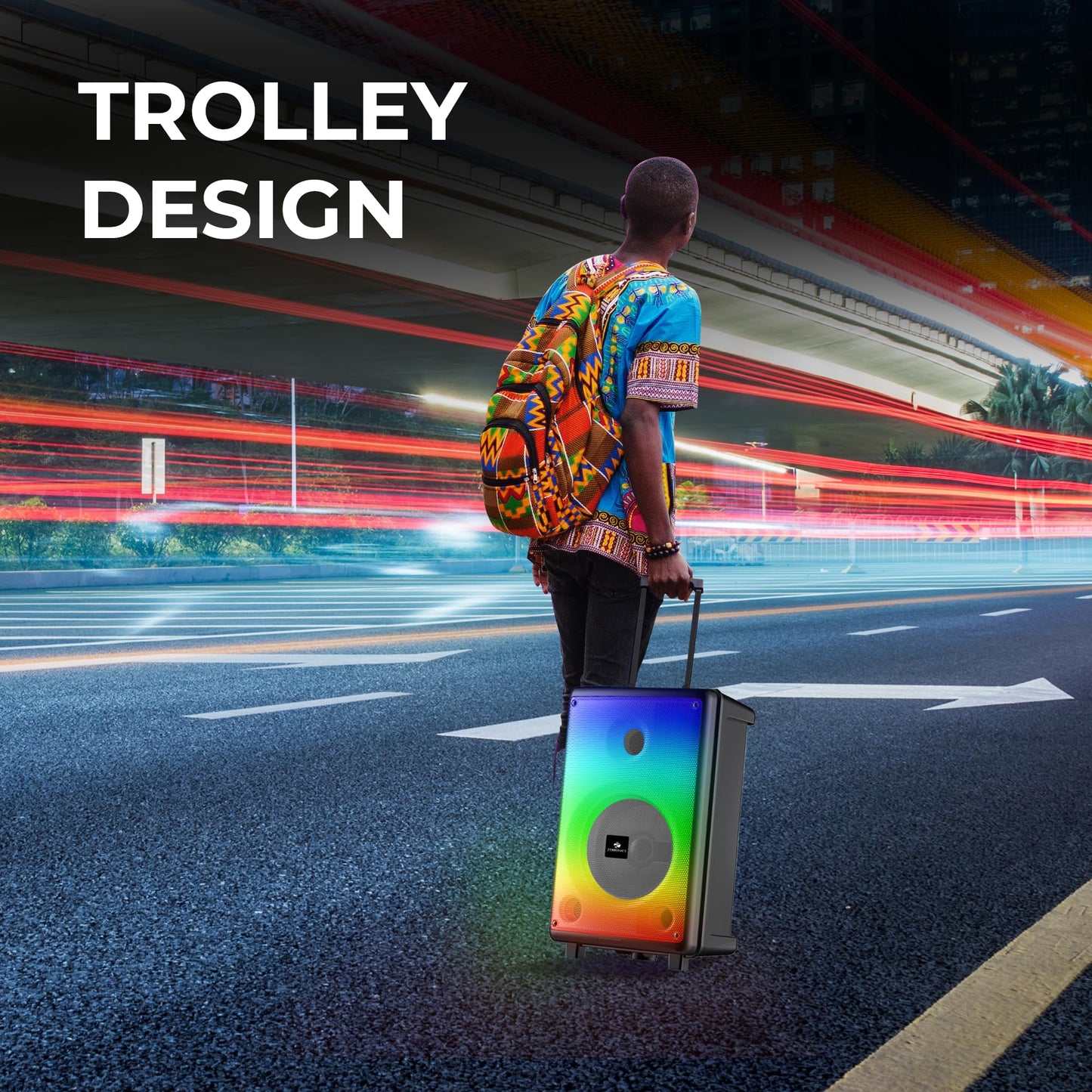 Zebronics Thump 111 Trolley Speaker with Bluetooth