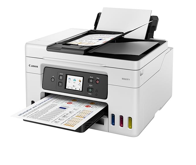 Canon MAXIFY GX4070 All in One WiFi Inktank Printer with FAX