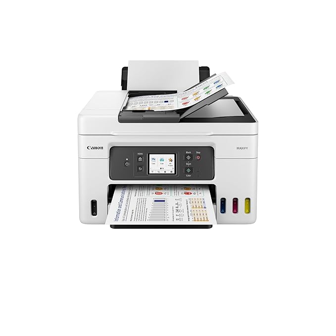 Canon MAXIFY GX4070 All in One WiFi Inktank Printer with FAX