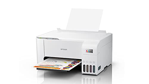 Epson Ecotank L3216 A4 All-in-One Wired Ink Tank Colour Solid Ink Printers,White