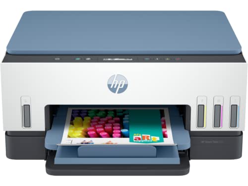 HP Smart Tank 675 All-in-One Auto Duplex WiFi Integrated Ink Tank Colour Printer, Scanner, Copier- High Capacity Tank (12000 Black, 8000 Colour) with Automatic Ink Sensor