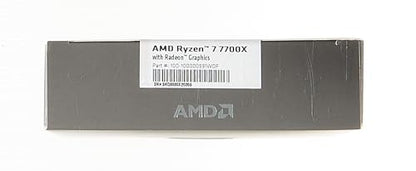 AMD 7000 Series Ryzen 7 7700X Desktop Processor 8 cores 16 Threads 40 MB Cache 4.5 GHz Up to 5.4 GHz Socket AM5, 600 Series Chipset (100-100000591WOF)