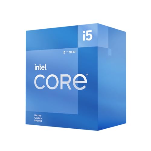 Intel Core I5 12400F 12 Gen Generation Desktop Pc Processor 6, CPU with 18Mb Cache and Up to 4.40 Ghz Clock Speed Ddr5 and Ddr4 Ram Support Lga 1700 Socket, Micro ATX