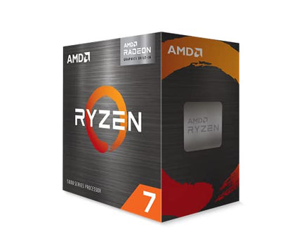 AMD Ryzen™ 7 5700G Desktop Processor (8-core/16-thread, 20MB Cache, up to 4.6 GHz max Boost) with Radeon™ Graphics