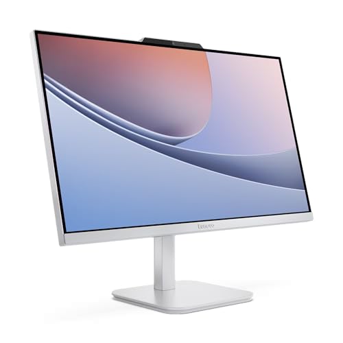 Lenovo A100 All in one Intel® N100 23.8" FHD (1920x1080) 3-Side Edgeless All-in-One Desktop (8GB/512GB SSD/Win11/MS Office 2024/5MP Camera/USB Calliope Keyboard & Mouse) F0J6005FIN