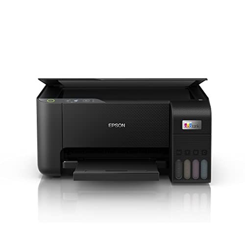 Epson Ecotank L3210 A4 All-in-One Wired Colour Home Inkjet Printers, Black