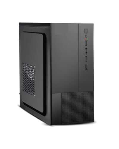 Assembled Desktop CPU with Core i3-3220 Generation 3.30Ghz II 8GB Ram DDR3 II 256GB SSD II HDMI VGA Ports II WiFi II Win 10 Pro (64 bit) II MS Office II Full Metal II Premium Design
