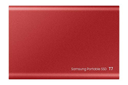 Samsung T7 1TB Up to 1,050MB/s USB 3.2 Gen 2 (10Gbps, Type-C) External Solid State Drive (Portable SSD) Grey(MU-PC1T0T)