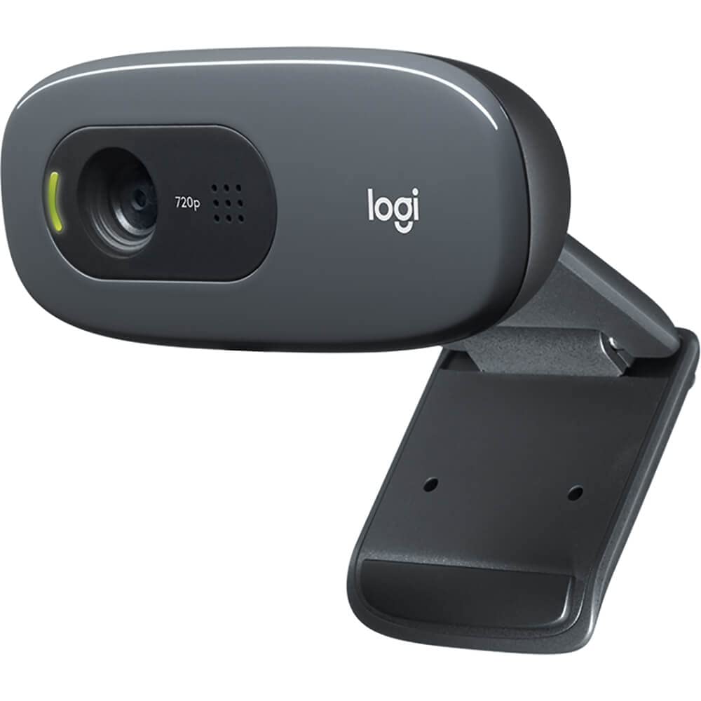 Logitech C270 Hd Webcam, 1280 Pixels X 720 Pixels, 1 Mpixel, Black