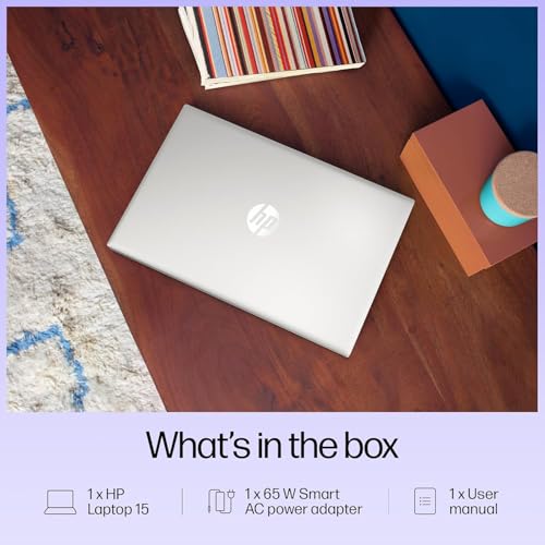 HP 15, Intel Core i3-1315U-13th Gen Laptop (8GB DDR4 Ram,512GB SSD) Anti-Glare, Micro-Edge,15.6'' FHD, Win11