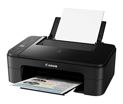 Canon PIXMA E3370 All-in-One Wireless Ink Efficient Color Printer (Black)