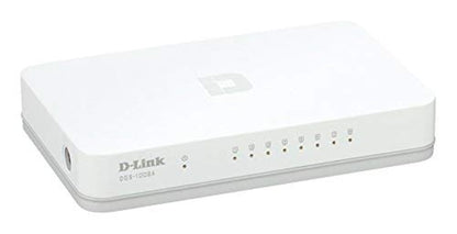 D-Link DES-1005C 5-Port 10/100 Mbps Unmanaged Switch, White