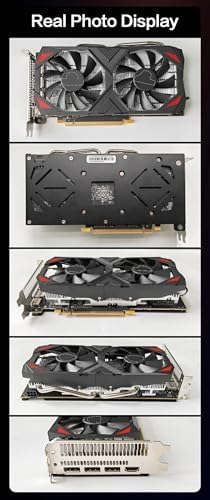 Radeon RX 590 GME Graphics Card | 8GB GDDR5, 256-Bit, PCI-E x16 | High-Performance Gaming GPU with Double Fan Cooler