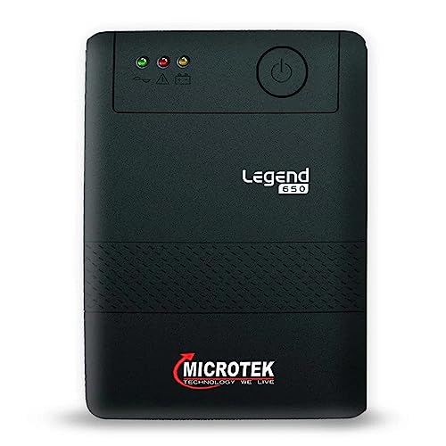 Microtek Line Interactive Legend 650 UPS System an Ideal Power Backup & Protection