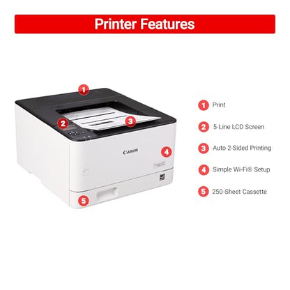 Canon imageCLASS LBP172dw – Monochrome Duplex, Wireless Laser Printer