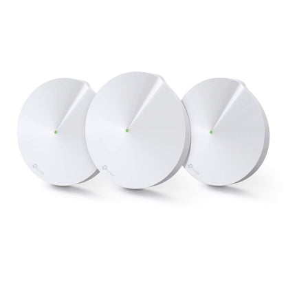 TP-Link Deco Whole Home Mesh WiFi System Up to 5,500 sq. ft. Coverage and 100+ Devices, Wireless Router/WiFi Extender Replacement, Support Parental Controls/Anitivirus, Seamless Roaming(Deco M5)