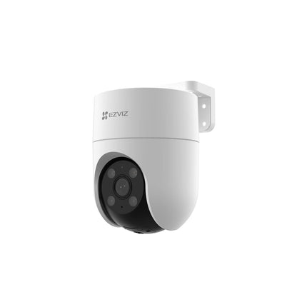 EZVIZ by Hikvision|4G Sim Based 2K Pan&Tilt Smart Outdoor WI-Fi CCTV Camera|360° Coverage|Ai Human-Vehicle Detection|Color Night Vision|Auto Tracking|Upto 512Gb Sd Card Storage|H8C-4G,White