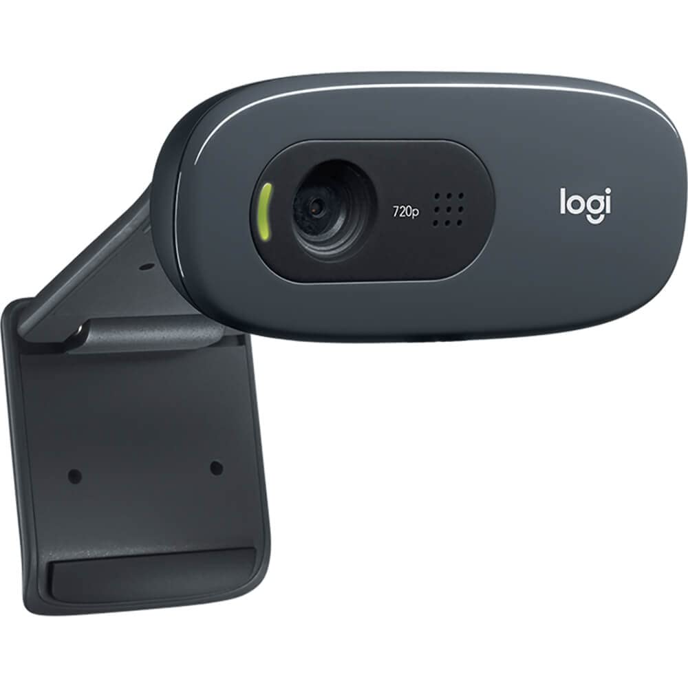 Logitech C270 Hd Webcam, 1280 Pixels X 720 Pixels, 1 Mpixel, Black