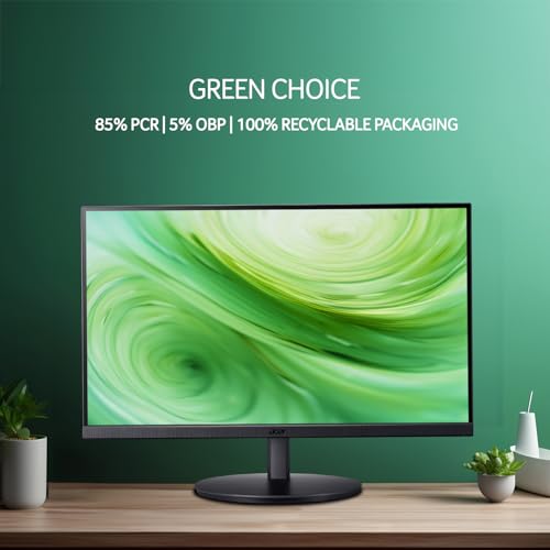 Acer CB272K 27 Inch UHD 4K 3840x2160 IPS Backlit LED Monitor I Type C 90W PD I HDR 10, Delta E<1, 350Nits, 99% sRGB I Height Adj, Tilt, Pivot I 1xHDMI, 1xDP, 1xType-C I Eye Safe Certified I Speakers