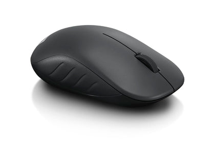 Lenovo 130 Wireless Compact Mouse, 1K DPI Optical sensor, 2.4GHz Wireless NanoUSB, 10m range, 3button(left,right,scroll) upto 3M left/right clicks, 10 month battery, Ambidextrous, Ergonomic GY51C12380