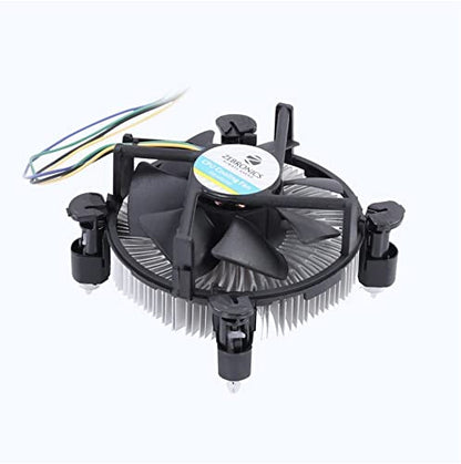 Zebronics CPU Cooling Fan | 775/1150/1155/1156 Socket | 90mm CPU Fan | Thermal paste Included