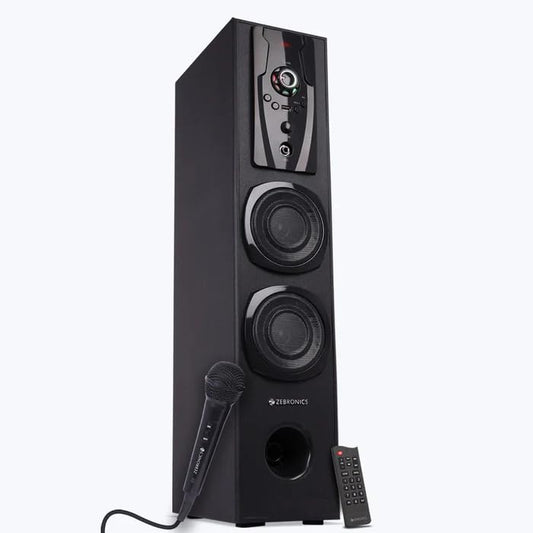 ZEBRONICS Legend Wireless BT/USB/FM/AUX/MIC Input LED Display
