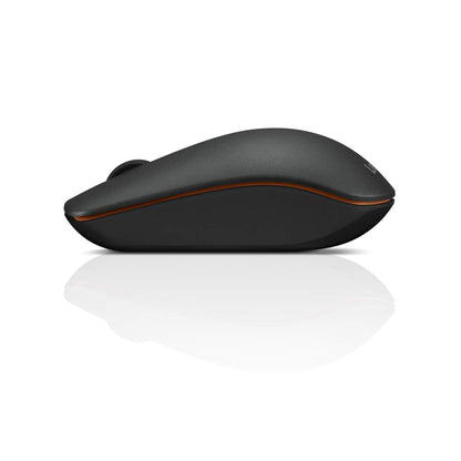 Lenovo 400 Wireless Mouse, 1200DPI Optical Sensor, 2.4GHz Wireless Nano USB, 3-Button (Left,Right,Scroll) Upto 8M Left/Right & 100K Scroll clicks & 1yr Battery, Ambidextrous, Ergonomic GY50R91293