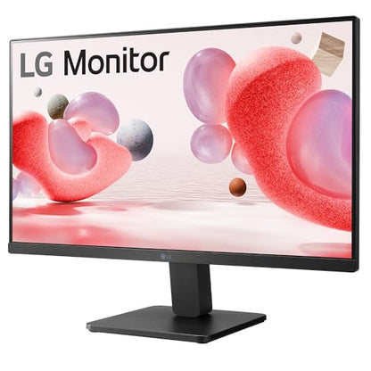 LG 22 Inch (55cm) FHD Monitor 1920 x 1080, AMD FreeSync, VA, 100Hz, sRGB 99% Typ(CIE1931), Black Stabilizer, Virtual Borderless, Flicker Safe, Reader Mode, OnScreen Control, HDMI,VGA, 22MR410(Black)