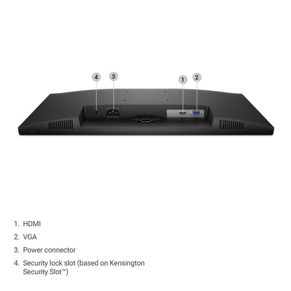 Dell SE2725HM 27"/68.58 cm FHD Monitor, Ultra-Thin Bezels, 100Hz IPS Panel