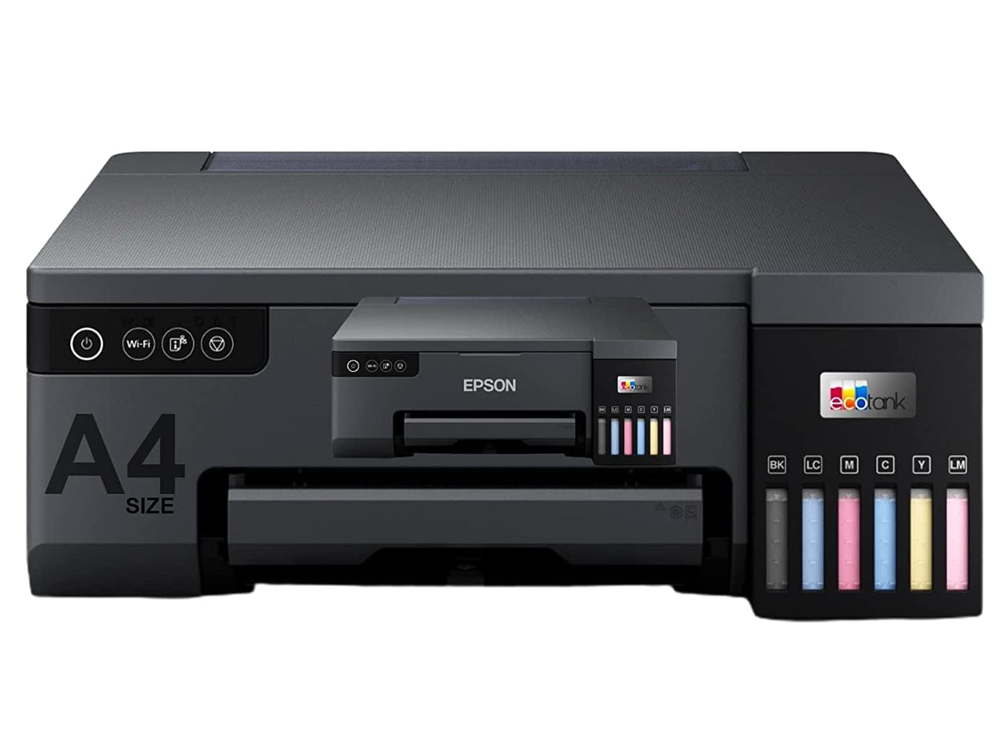 Epson Eco Tank L8050 Wireless Colour Home Inkjet Printers, Multicolor