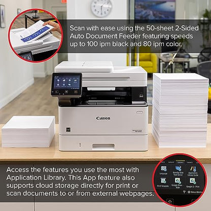 Canon imageCLASS MF465dw - Monochrome, Duplex Wireless Laser Printer