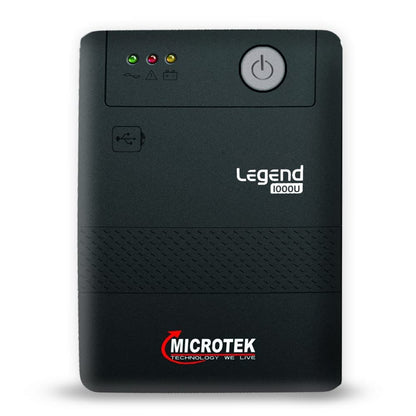 Microtek UPS Legend 1000VA, Black