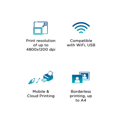 Canon PIXMA MegaTank G3000 All in One WiFi Inktank Colour Printer with 2 Additional Black Ink Bottles
