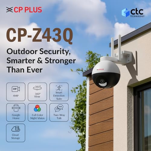 CP PLUS 4MP Outdoor Wi-Fi CCTV Camera