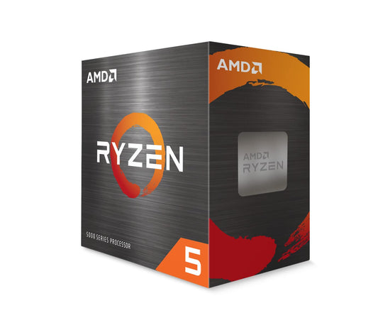 AMD 5000 Series Ryzen 5 5500 Desktop Processor 6 cores 12 Threads 19 MB Cache 3.6 GHz Upto 4.2 GHz Socket AM4 500 Series Chipset (100-100000457BOX)