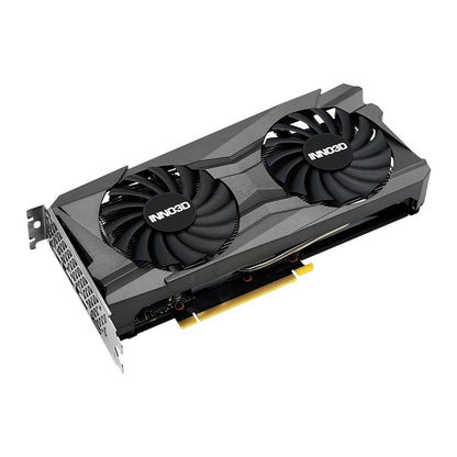 INNO3D Nvidia Geforce RTX 3050 6Gb Twin X2 Gddr6 96-Bit Pci-E 4.0 Integrated Gaming Graphics Card - N30502-06D6-1711Va60