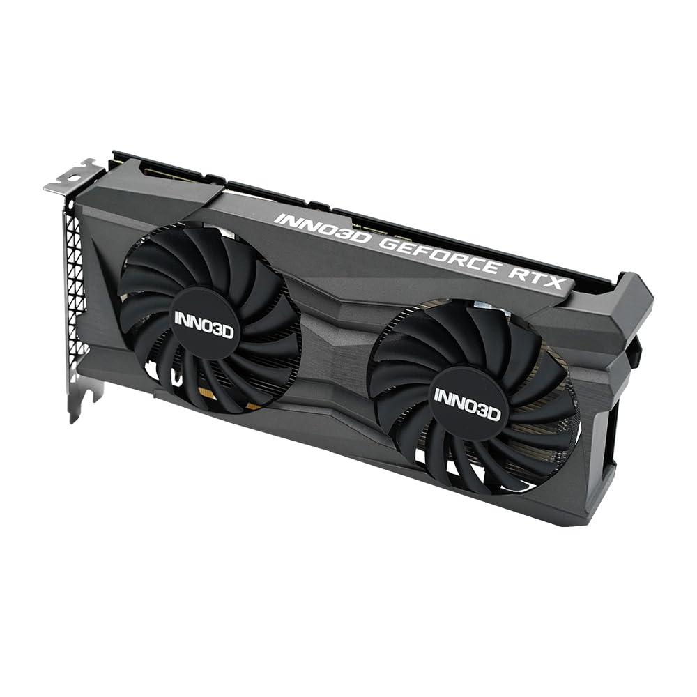 INNO3D Nvidia Geforce RTX 3050 6Gb Twin X2 Gddr6 96-Bit Pci-E 4.0 Integrated Gaming Graphics Card - N30502-06D6-1711Va60