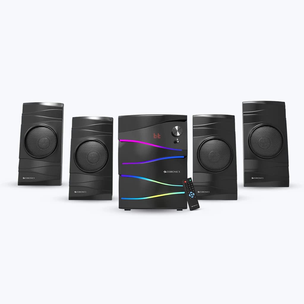 Zebronics Rainbow 4.1 Channel Multimedia Speakers