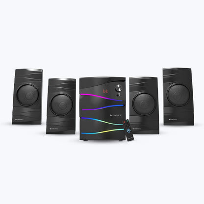 Zebronics Rainbow 4.1 Channel Multimedia Speakers