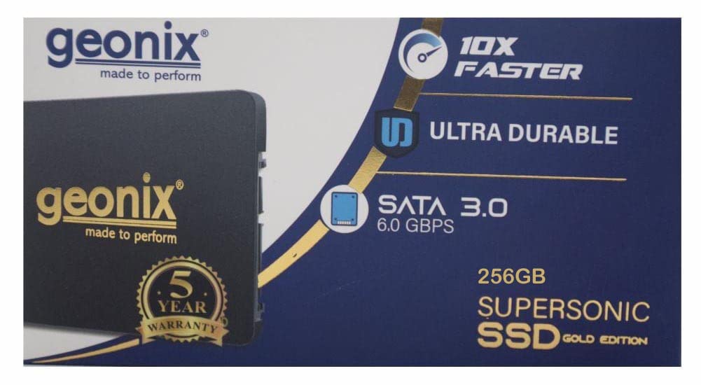 GEONIX SSD 256GB Gold