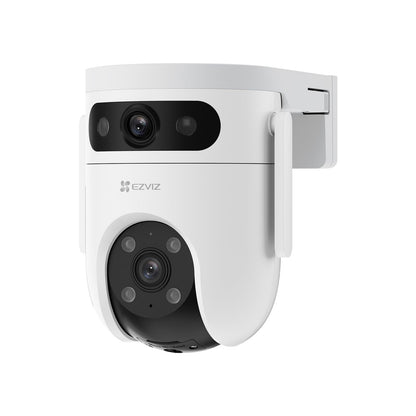 EZVIZ by Hikvision|4G Sim Based 2K Pan&Tilt Smart Outdoor WI-Fi CCTV Camera|360° Coverage|Ai Human-Vehicle Detection|Color Night Vision|Auto Tracking|Upto 512Gb Sd Card Storage|H8C-4G,White