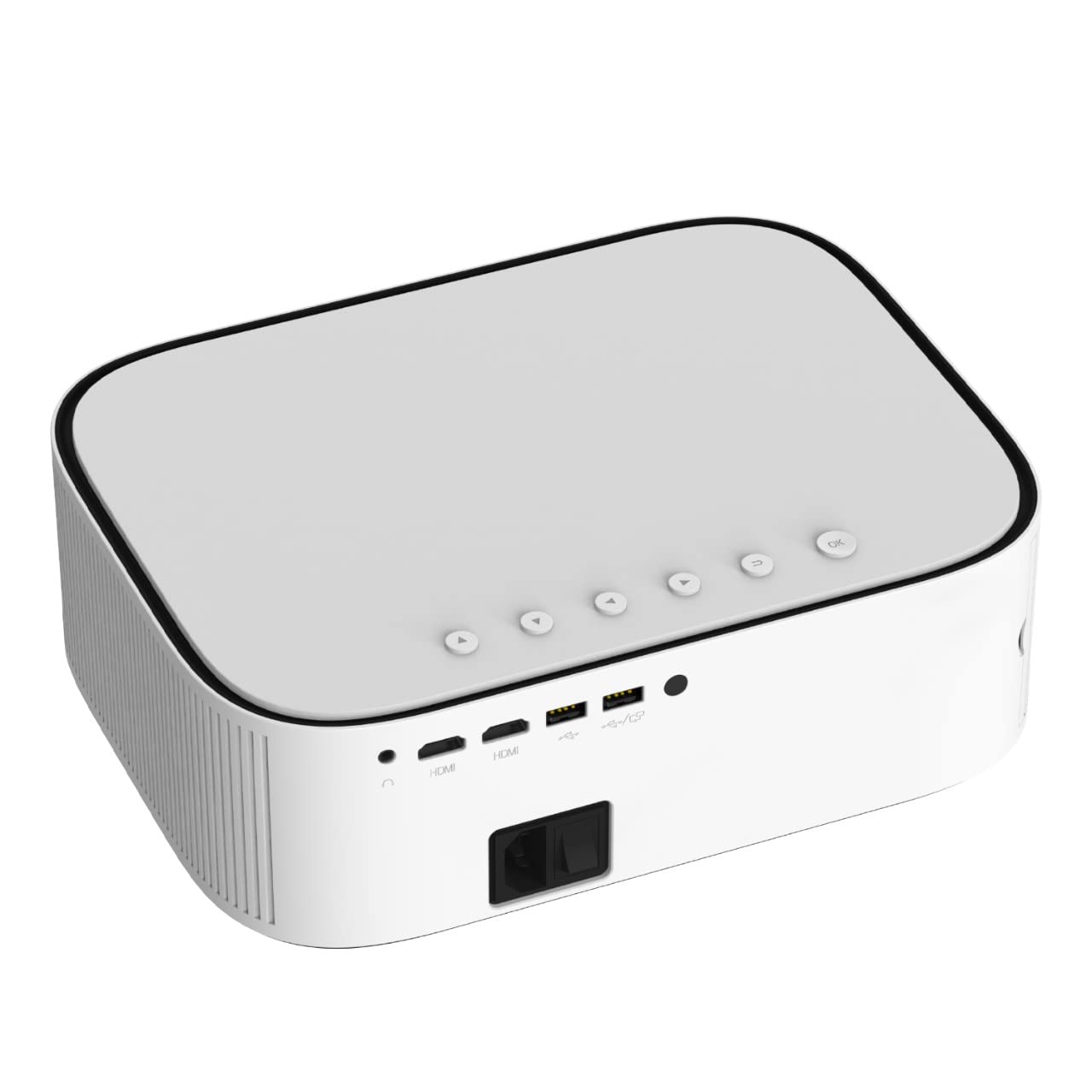 TONZO LS 870 LED Projector - Full HD 1080p, 4K Support, 10000 Lumens, 300" Max Screen, Dual Bluetooth