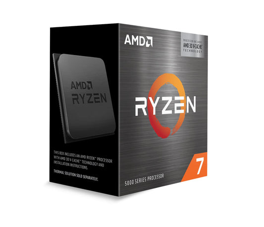 AMD Ryzen 7 5700X3D Desktop Processor 8 cores 16 Threads 100 MB Cache 3.0 GHz Upto 4.1 GHz AM4 Socket (100-100001503WOF)