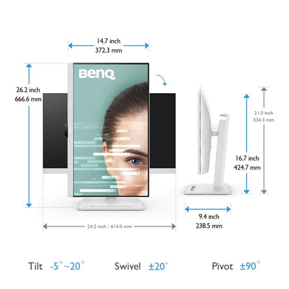 BenQ GW2790QT 27" IPS 2k QHD Monitor| USB-C (65W PD)| Coding Mode