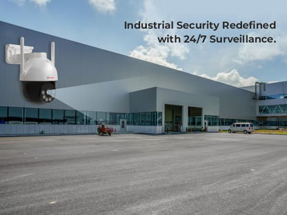 Trueview 3Mp HD 4G SIM Based Pan Tilt CCTV Camera, Outdoor Indoor Security Camera, Water Proof, 2 Way Talk, Cloud Storage, Motion Detect, Supports SD Card Up to 256 GB, Color Night Vision, Alexa