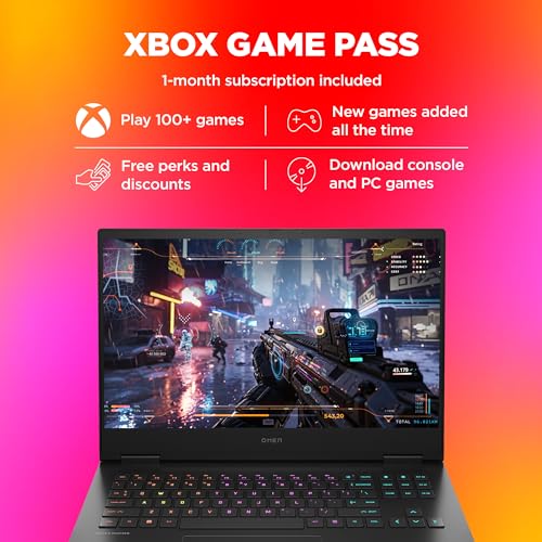 HP (Smartchoice Omen AMD Ryzen 7 7840Hs/16.1"(40.9cm) AI Gaming Laptop 7Ms Response Time(8gb RTX 4060/16GB DDR5/SSD,1TB) FHD,IPS,165Hz,300Nits(win11,Black,2.32kg),Xd0020Ax