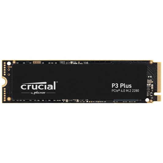 Crucial P3 Plus 500GB PCIe 4.0 3D NAND NVMe M.2 SSD, up to 4700MB/s - CT500P3PSSD8