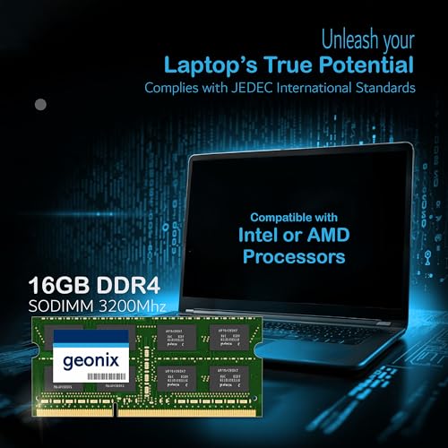 Geonix 16GB DDR4 Laptop RAM 3200 Mhz