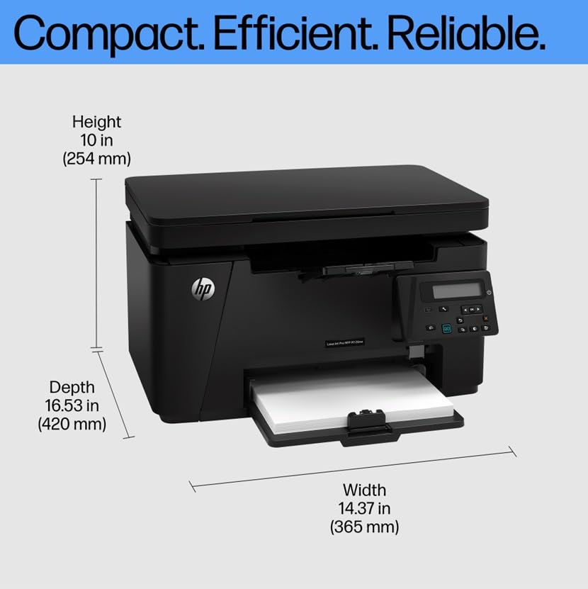 HP Laserjet Pro M126nw Multi-Function Monochrome Laser Printer