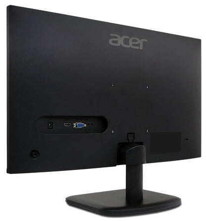 Acer EK240Y G0 23.8 Inch IPS Full HD 1920x1080 Backlit LED LCD Monitor I 1 MS VRB, 120Hz Refresh I 250 Nits I Zero Frame I HDMI & VGA Ports with HDMI Cable I Adaptive Sync I Eye Care Features (Black)